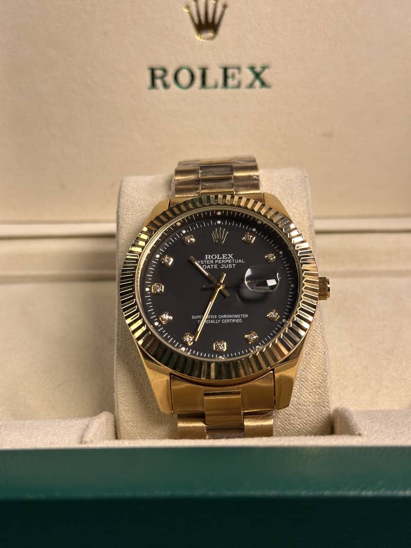 Rolex datejust perpetual Black Dial 0