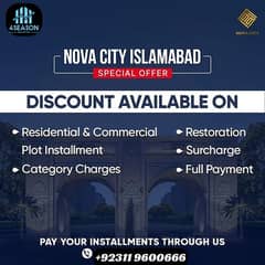 5 Marla plot for sale in nova city islamabad