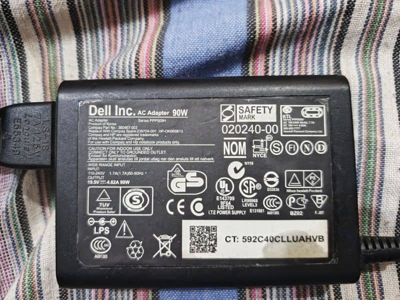 Dell latitude 7282 Original dell 90w charger 3