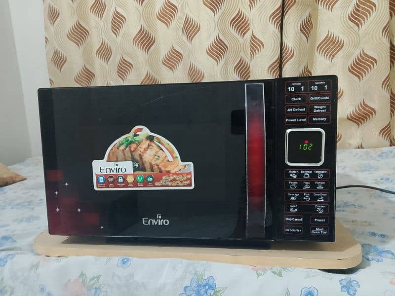 Enviro microwave oven 2 in 1 grill microwave oven cooking bhi hote h 0