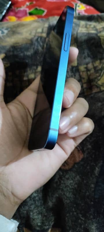 I Phone 12 mini blue Color 3