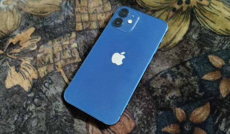 I Phone 12 mini blue Color 4