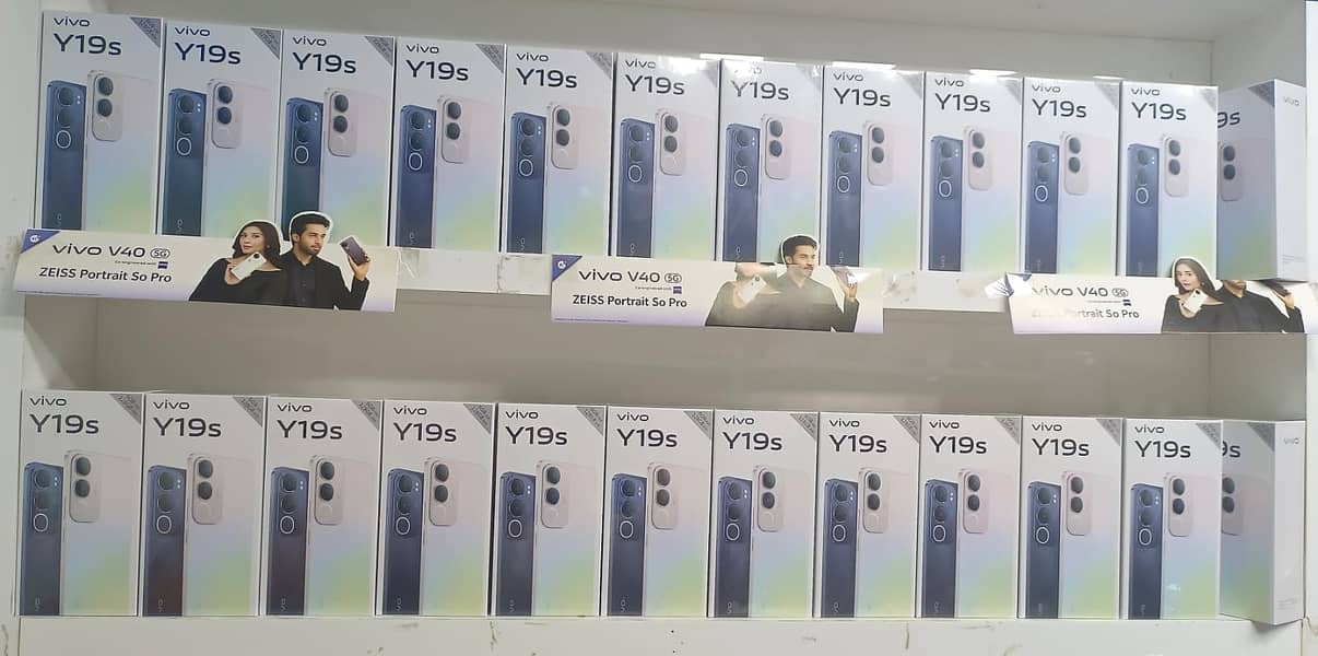 vivo y19s 4+4/128 new model box pack one year warranty 5