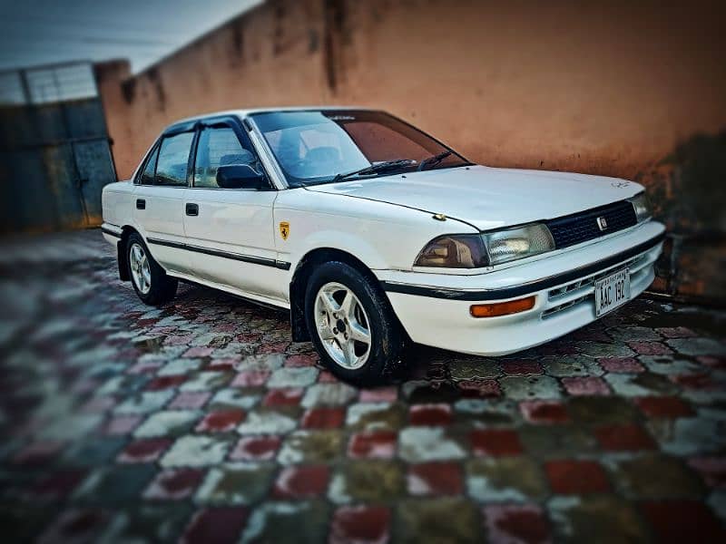 Toyota Corolla 1989 model 1997 registered 0