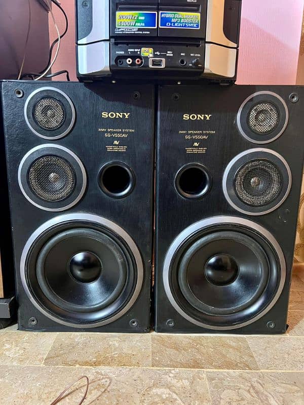 Sony hi-fi sound system 1