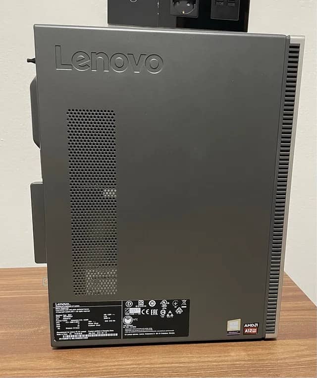 Lenovo IdeaCentre 510A Tower AMD A12-9800 8GB Ddr4 128gb m2 Nvme R7 1