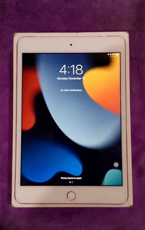 Apple ipad mini 4 128gb cellular pta approved 2