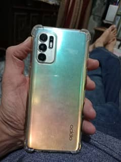 oppo reno 6 silver with box