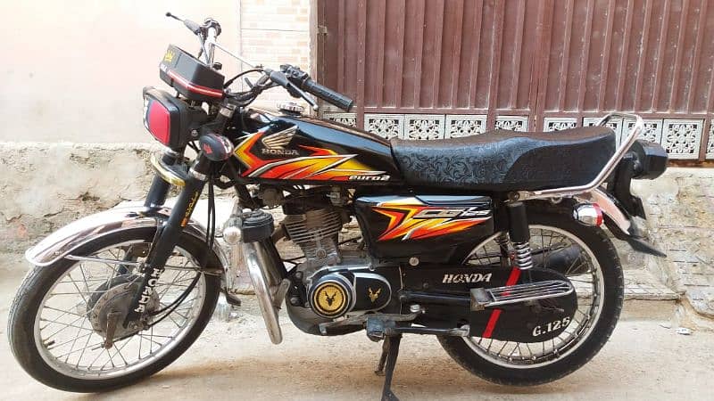 HONDA 125 MODEL 2020 Hyderabad number ha 2021ke registered ha 1