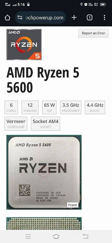 AMD RYZEN SERIES AVAILABLE RYZEN 5 5600X. 5 5600.5 3600, 5 2600 build 1