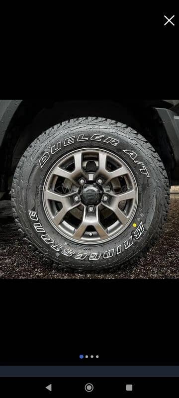 Jimny JB74 Wheels/Rims with all terrain tyres 2