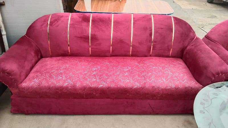 Chinese wooden sofa delivery free in Lahore 1