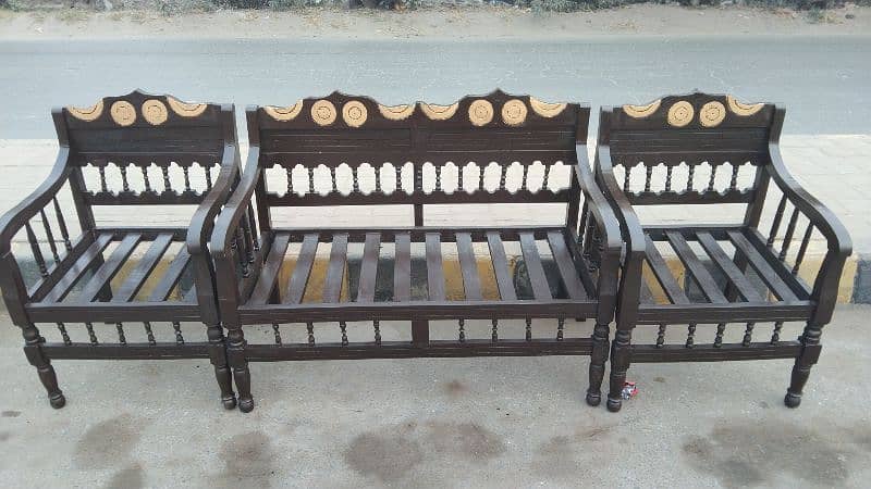 Chinese wooden sofa delivery free in Lahore 5