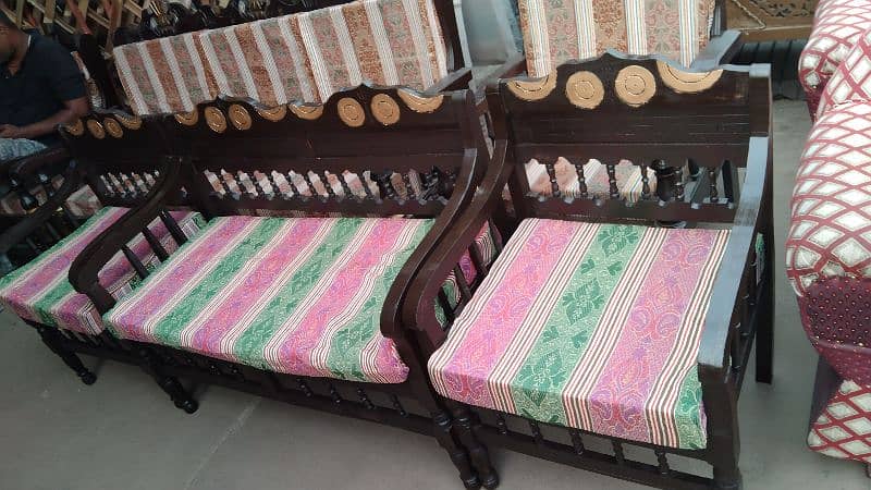 Chinese wooden sofa delivery free in Lahore 6