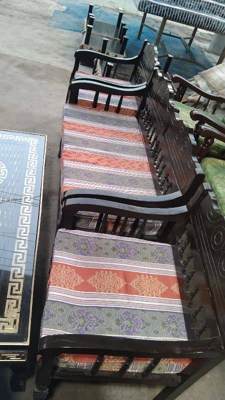 Chinese wooden sofa delivery free in Lahore 9