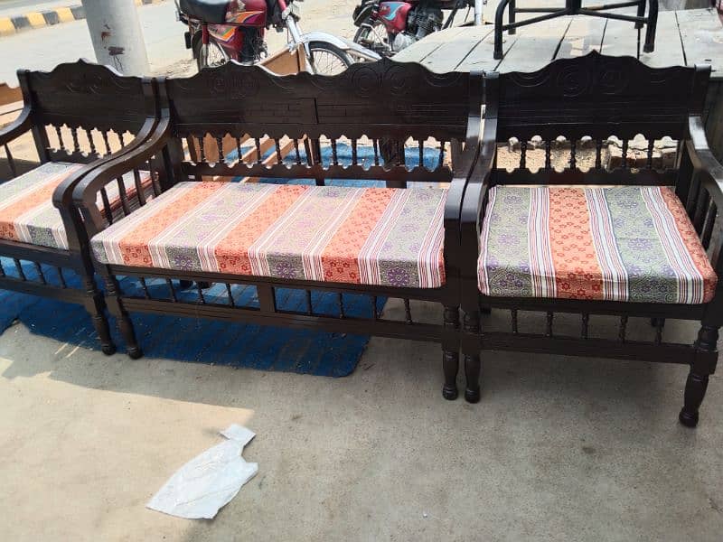 Chinese wooden sofa delivery free in Lahore 15