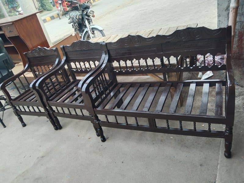 Chinese wooden sofa delivery free in Lahore 18