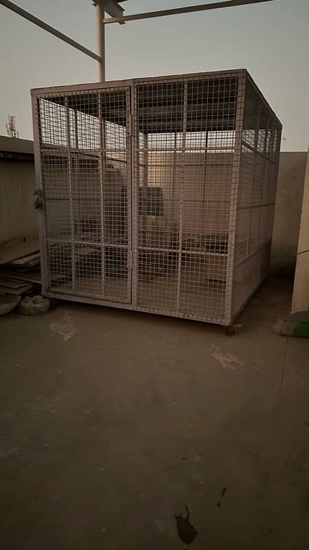 Cage available for all breed dogs | Pure Iron and Steel made Cage 0