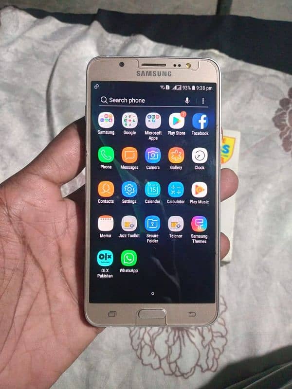 SAMSUNG J7/6 Mobile with Box no open no repair all good 10/10 Dual sim 7