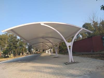 Tensile shed fiberglass policabnat shed