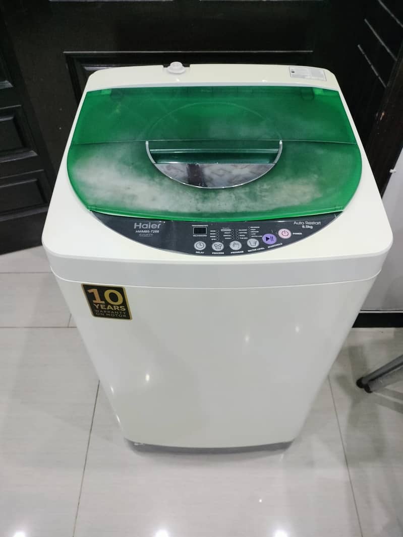 haier washing menhine 0