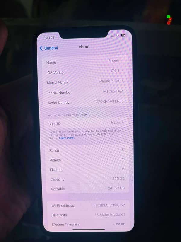 iPhone xsmx PTA approved double Sim 4