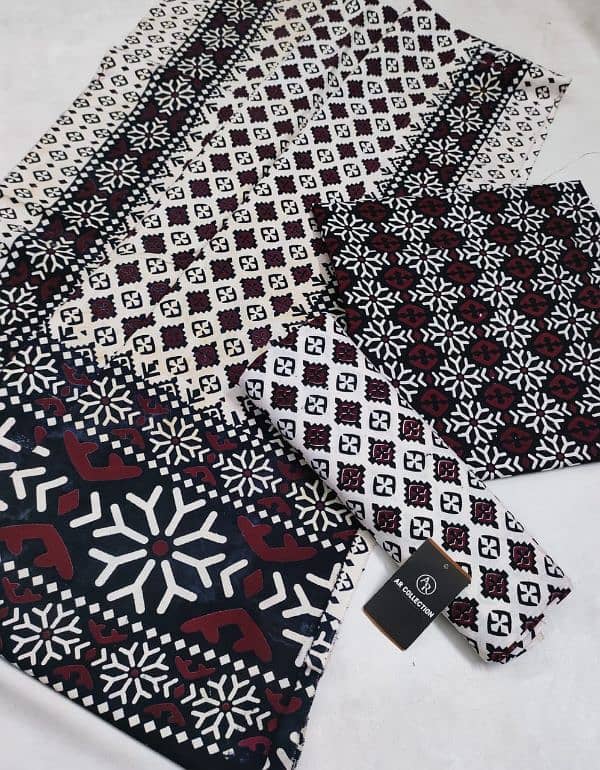 Ajrak 3 pcs cotton suits 1