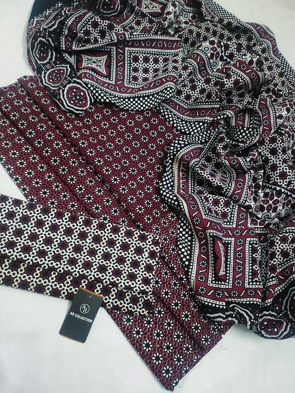 Ajrak 3 pcs cotton suits 2