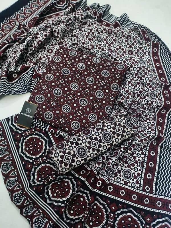 Ajrak 3 pcs cotton suits 11