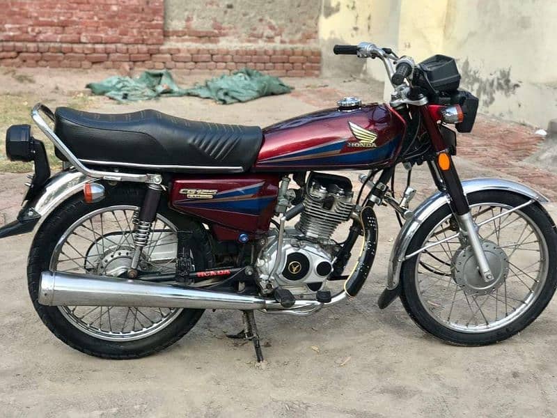 HONDA 125 CG Faisalabad Number 0