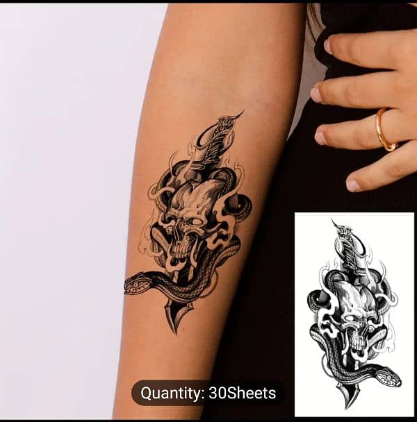 temporary Tattoo/ tattoo sticker/ tattoo shop 2