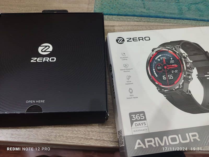 zero lifestyle armour smart watch 9