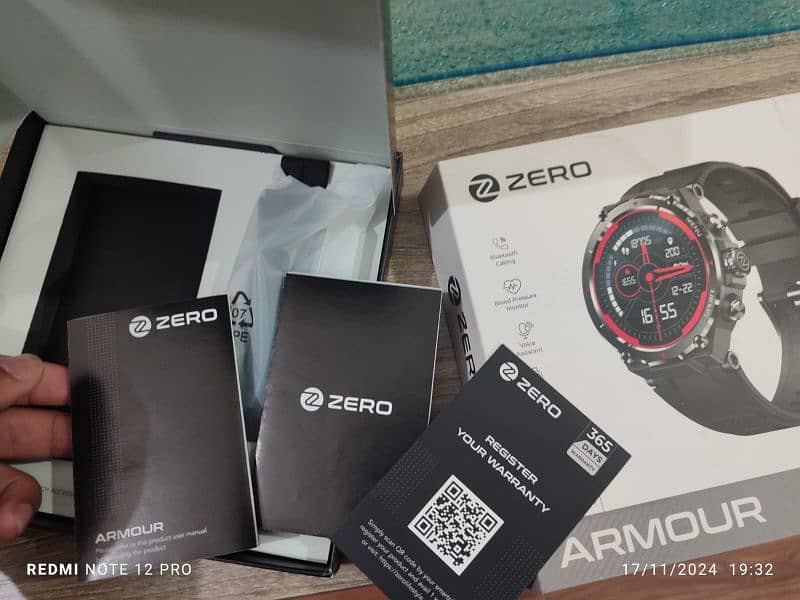 zero lifestyle armour smart watch 10