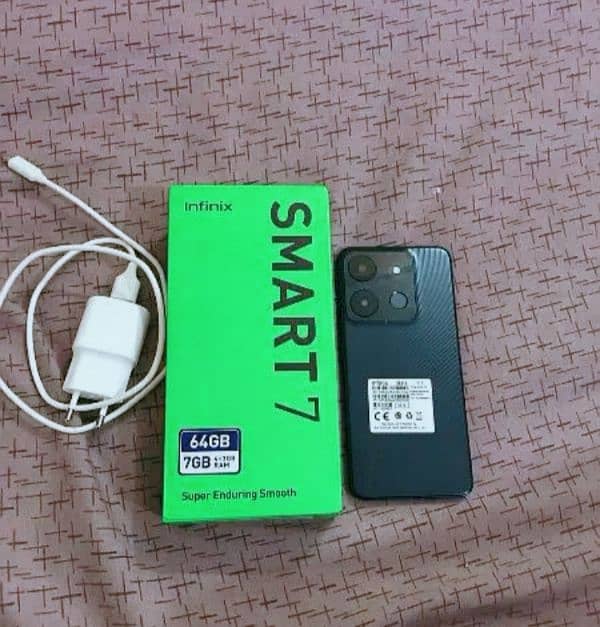 INFINIX SMART (7) / 4+3 GB RAM / 64 GB URGENT SALE . . . . 5