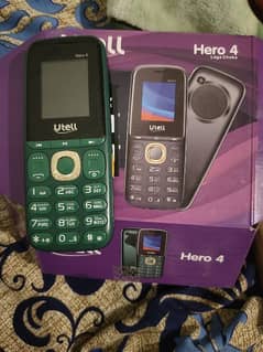 utell 4 sim mobile hero 4 complete box