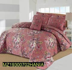 7 pcs cotton salonika printed counferter set