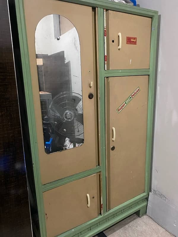 2 Door iron wardrobes 0