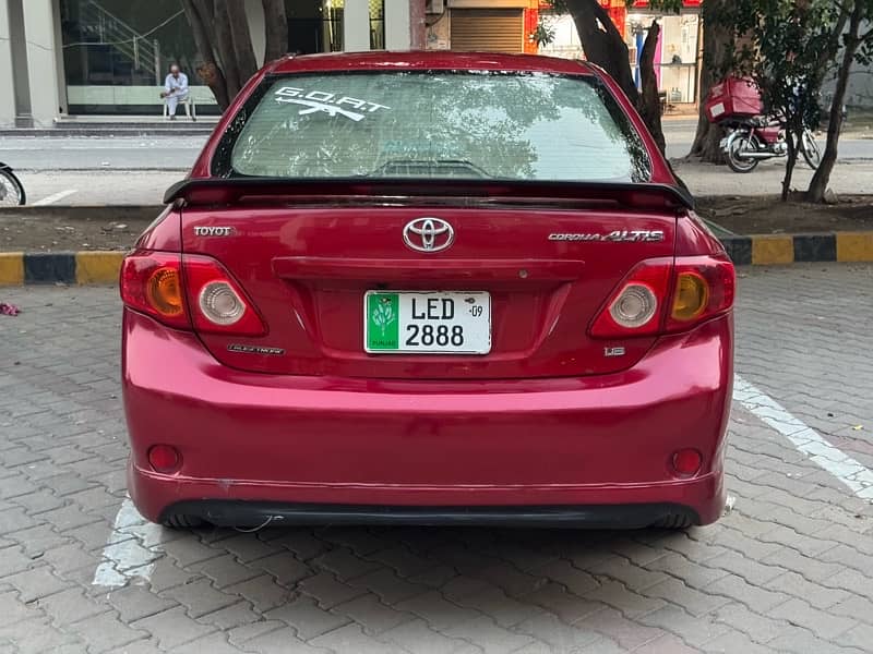 Toyota Corolla Altis 2009 8