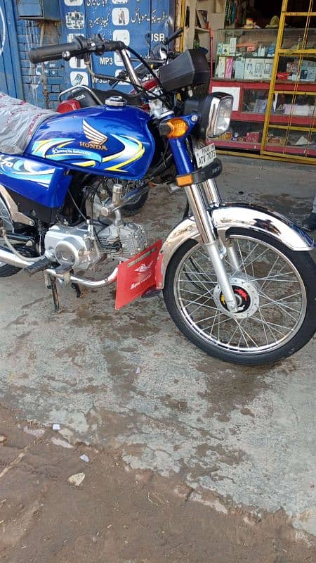 Honda CD 70 24 model brand new showroom condition 03446464638 16