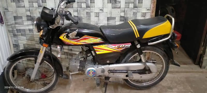 Honda CD 70 bike for sale 1