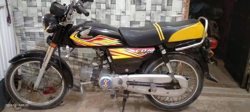 Honda CD 70 bike for sale 3