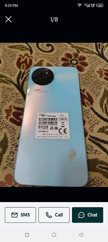 Itel S23 16 gb rem memory 128 11 month warranty 5