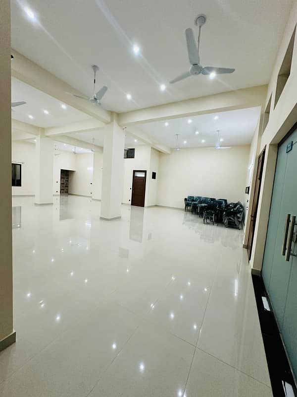 Commercial Ground Floor Hall For Rent For Office / Stores / Warehouse in Ghauri Town on Express Way 8