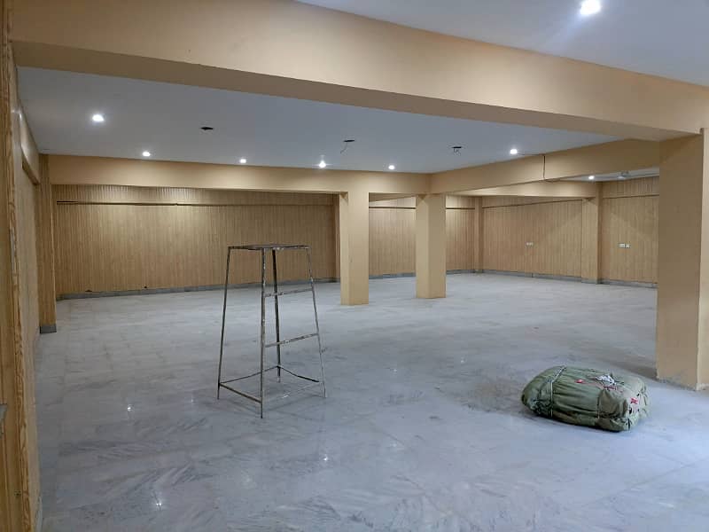 Basement Commercial Hall For Rent For Office | Warehouse | Gym | on Express Way 0