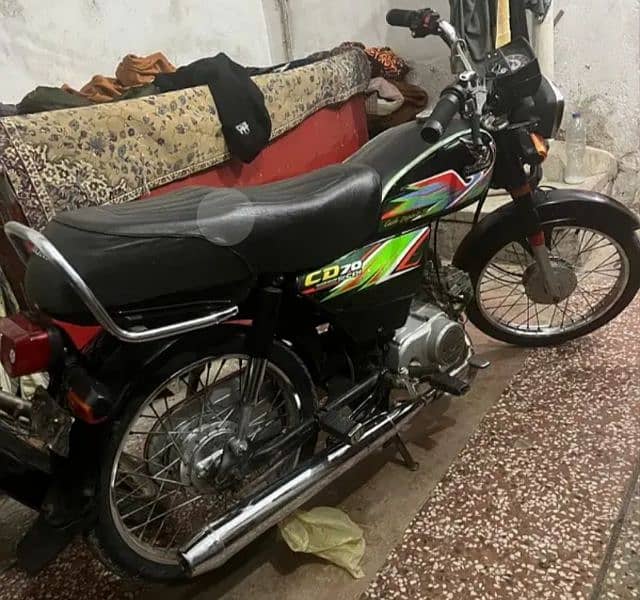 Honda cd 70 2021  Hyderabad number 0