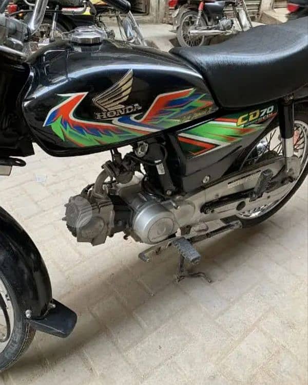 Honda cd 70 2021  Hyderabad number 1