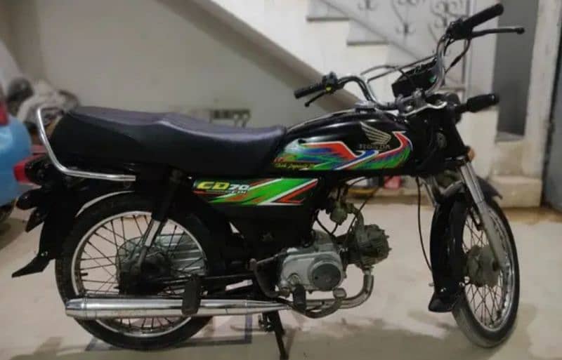 Honda cd 70 2021  Hyderabad number 3