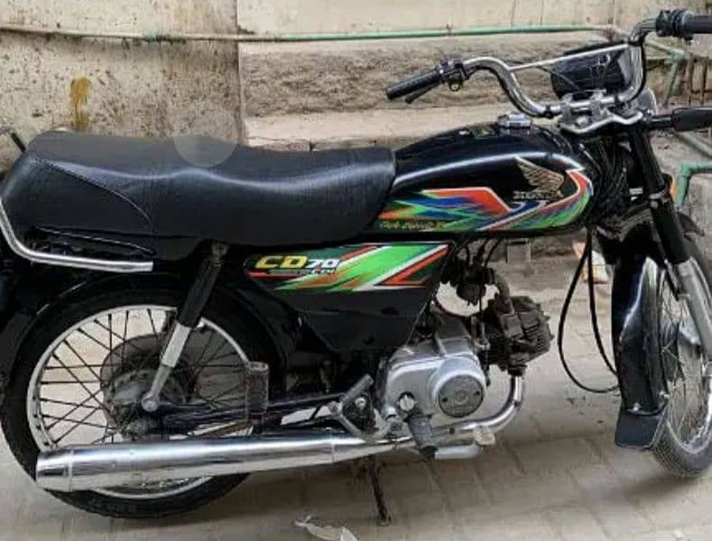 Honda cd 70 2021  Hyderabad number 4