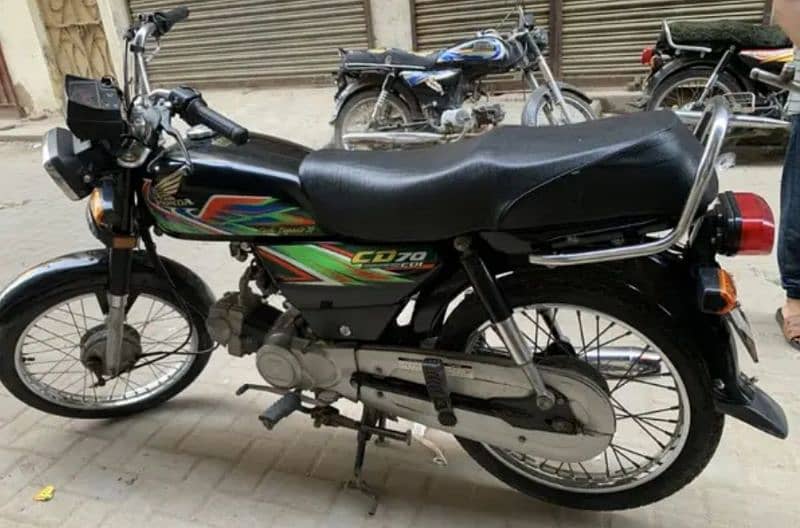 Honda cd 70 2021  Hyderabad number 6