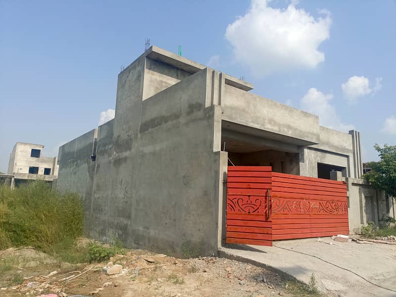 Grey Structure House For Sale In University Town Block B 2